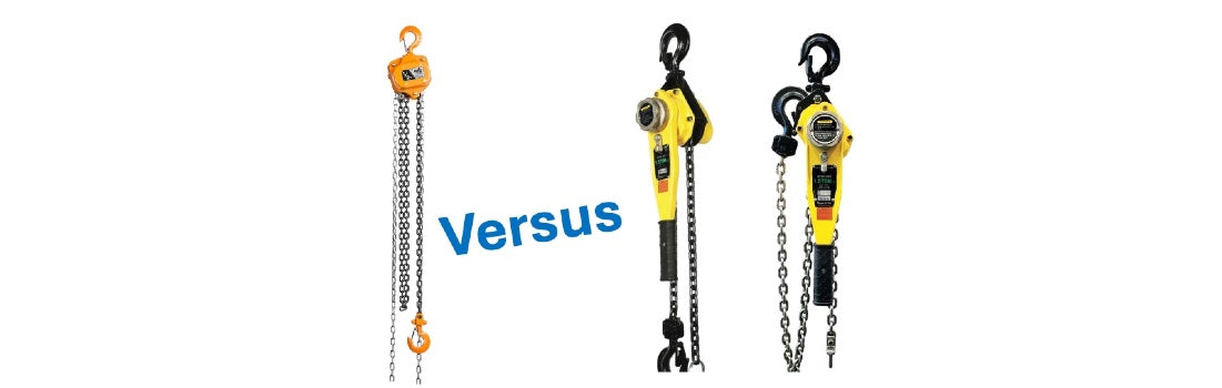 Should I Use A  Chain Hoist or a Lever Hoist?